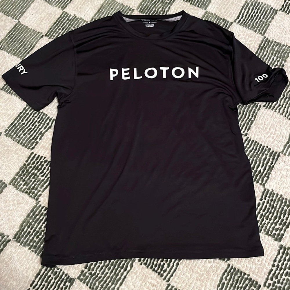 Peloton dri-fit technology century ride T-shirt